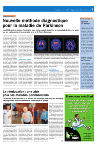 Nouvelle méthode diagnostique pour la maladie de Parkinson