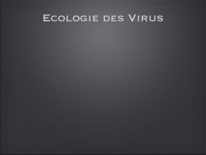 Ecologie des virus.key
