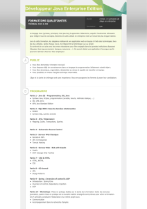 Formation Développeur Java Enterprise Edition | Technofutur TIC