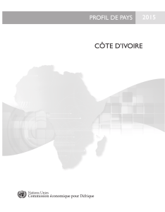 côte d`ivoire - United Nations Economic Commission for Africa