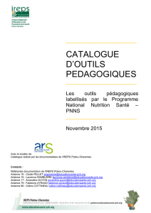 Catalogue : les outils pédagogiques labellisés par le Programme