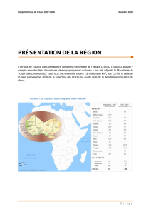 Rapport Afrique de l`Ouest 2007-2008