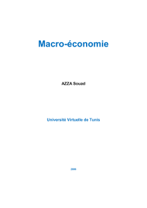 Macro-économie - UVT e-doc - Université Virtuelle de Tunis