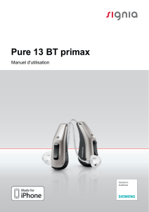 Pure 13 BT primax - Signia Hearing Aids