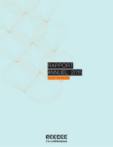 rapport annuel 2015 - France Télévisions