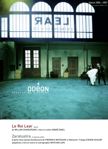 Le Roi Lear - Odéon-Théâtre de l`Europe
