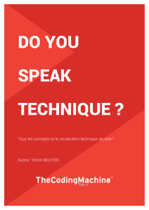 do you speak technique