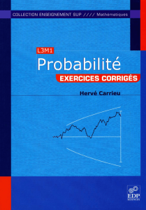 Probabilité - exercices corrigés