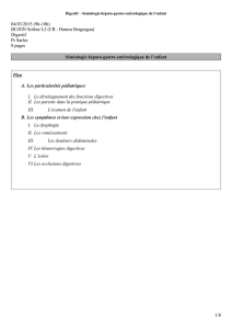 Digestif Pr Sarles 8 pages Sémiologie hépato-gastro