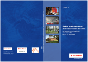 Guide aménagement et construction durable de l`enseignement