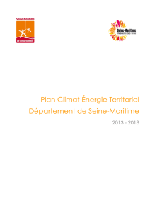 Plan Climat Energie Territorial - Département de la Seine