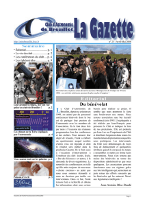 Gazette n°25 - Club d`Astronomie de Breuillet