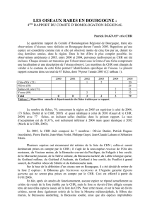 4ème rapport du CHR - Comité d`Homologation Régional de