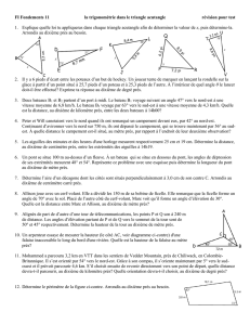 FI Fondements 11 la trigonométrie dans le triangle acutangle