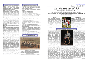 La Gazette N°93 - Batterie des Grognards de Haute Alsace