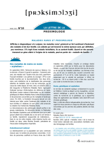 Téléchargez la lettre de la proximologie n°10