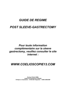 guide de regime post sleeve-gastrectomy www.coelioscopie13.com