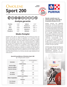Sport 200 - EquiPurina