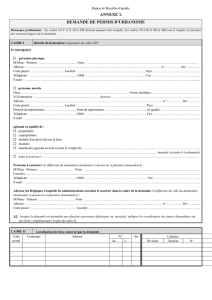 Annexe 1 - L`Aménagement du Territoire et l`Urbanisme en Région