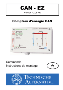 Logging de données de valeurs du CAN-EZ