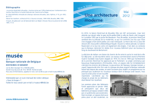 Version imprimable - Museum van de Nationale Bank van België