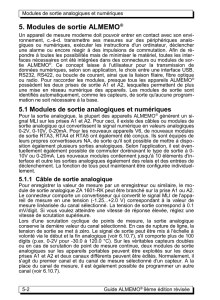 5. Modules de sortie ALMEMO