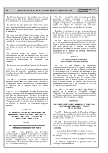 JOURNAL OFFICIEL DE LA REPUBLIQUE ALGERIENNE NA 50 20