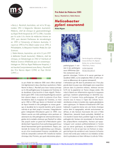 Helicobacter pylori couronné - iPubli
