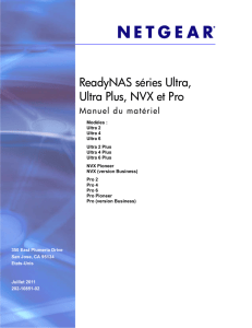 ReadyNAS Ultra, Ultra Plus, and Pro Series Hardware Manual