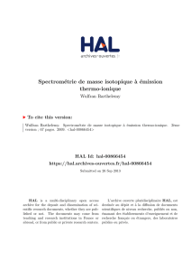 SpectromA_trie-de-masse-isotop... - Hal-SHS