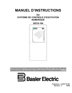 manuel d`instructions