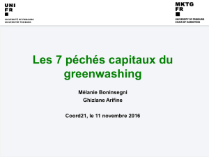 Les 7 péchés capitaux du greenwashing