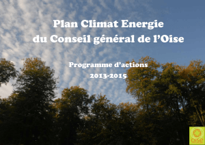 Le Plan Climat Énergie de l`Oise (pdf - 1Mo)