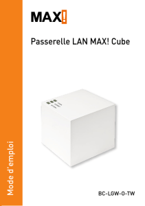 Passerelle LAN MAX! Cube