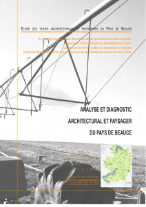 Analyse et diagnostic architectural et paysager du Pays