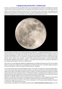 image du mois de juin 2011 : la Pleine Lune