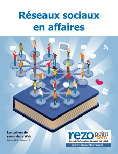 Réseaux sociaux en affaires