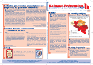 Hainaut Prévention Info N° 2