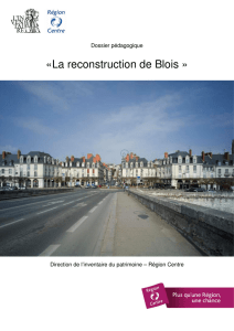 Dossier pédagogique « La reconstruction de Blois