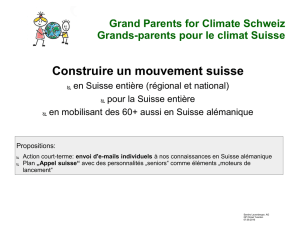 Grand Parents for Climate Schweiz Grands
