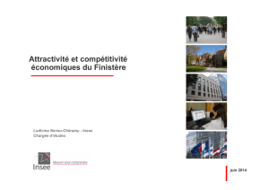 Attractivité et compétitivité économiques du Finistère