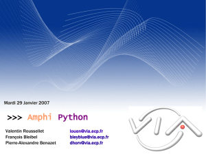 Amphi Python