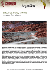 circuit 20 jours / 19 nuits