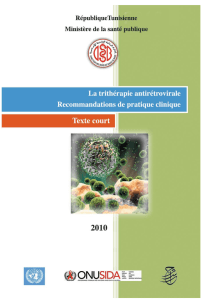 Untitled - Revue Tunisienne d`Infectiologie