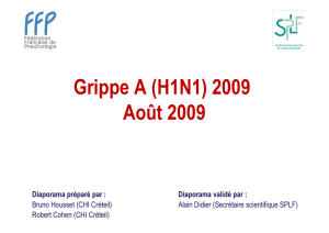 Diaporama d`information sur la Grippe A/H1N1 de la FFP