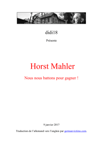 Horst Mahler - didi18 un grain de sable