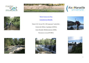 Syllabus UE - spécialité Sciences de l`eau