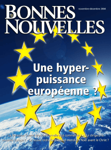 Une hyper- puissance européenne ? Une hyper