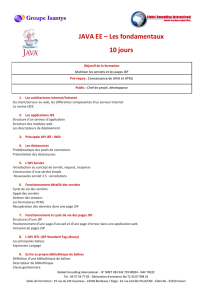 Java EE Fondamentaux_10 jours - Formation informatique à Bordeaux