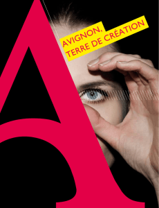 avignon, terre de création